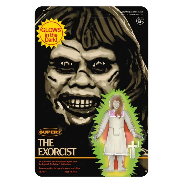 Super7 The Exorcist^The Exorcist Reaction Figures - Regan (Monster Glow)