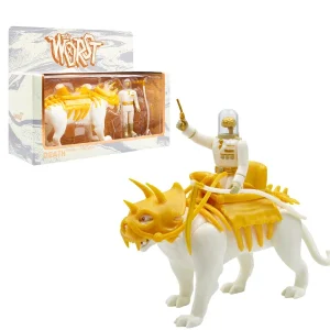 Super7 The Worst^The Four Worstmen Of The Apocalypse Reaction Figure - Cortex Commander And Death Cat