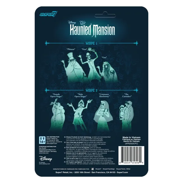 the_haunted_mansion_react_2-3.webp Super7 Disney^The Haunted Mansion Reaction Figures Wave 02 - Male Opera Singer