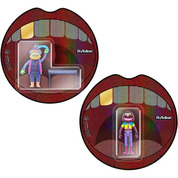 Super7 The Muppets^The Muppets Reaction Figures Wave 1 - Electric Mayhem Band Glitter Set Of 2