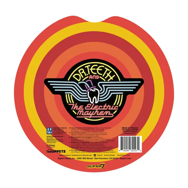 Super7 The Muppets^The Muppets Reaction Figures Wave 1 - Electric Mayhem Band - Animal (Glitter)