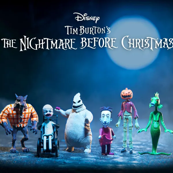 Super7 The Nightmare Before Christmas^The Nightmare Before Christmas Reaction Wave 2 Set Of 6 Figures