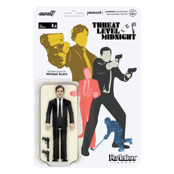 Super7 The Office^The Office Reaction Figures Wave 1 - Michael Scott As Michael Scarn