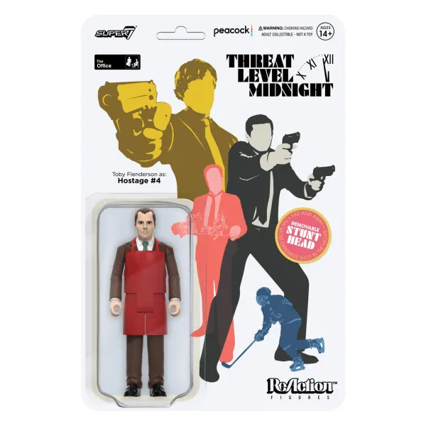 Super7 The Office^The Office Reaction Figures Wave 1 - Toby Flenderson As Hostage #4