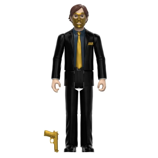 Super7 The Office^The Office Reaction Figures Wave 1 - Jim Halpert As Goldenface