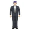 Super7 The Office^The Office Reaction Figures Wave 2 - Michael Scott (Prison Mike), Dwight Schrute (Basketball), Stanley Hudson (Florida), Pam Beesly (Dundie)