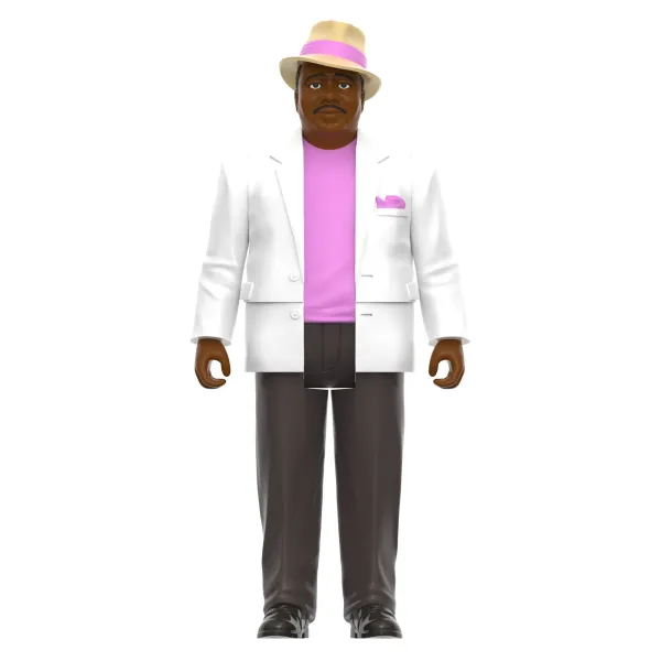 Super7 The Office^The Office Reaction Figures Wave 2 - Michael Scott (Prison Mike), Dwight Schrute (Basketball), Stanley Hudson (Florida), Pam Beesly (Dundie)