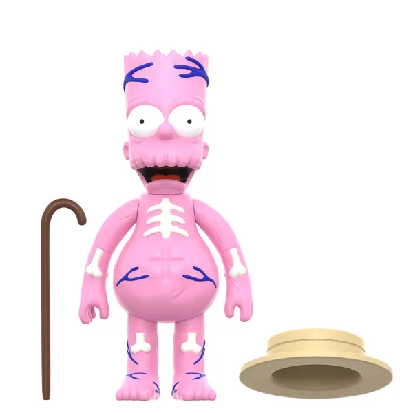 Super7 The Simpsons^The Simpsons Reaction Figures Wave 3 - Treehouse Of Horror Set Of 4