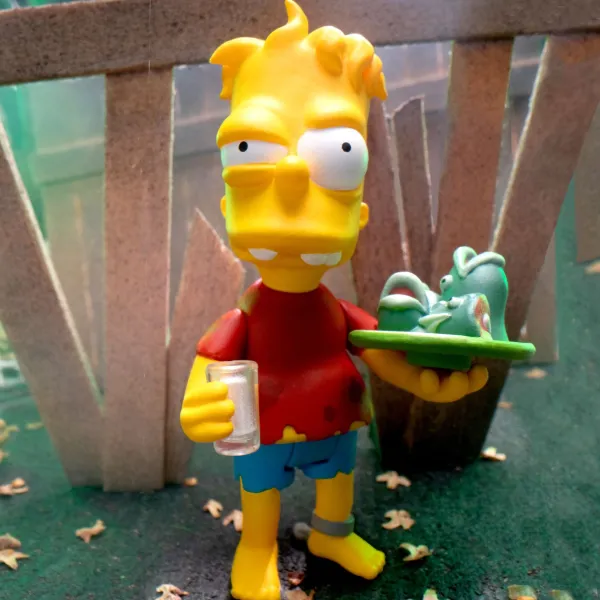 Super7 The Simpsons^The Simpsons Reaction Figures Wave4 - Treehouse Of Horror V2 - Set Of 4