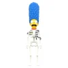 Super7 The Simpsons^The Simpsons Reaction W3 - Treehouse Of Horror - Skeleton Marge