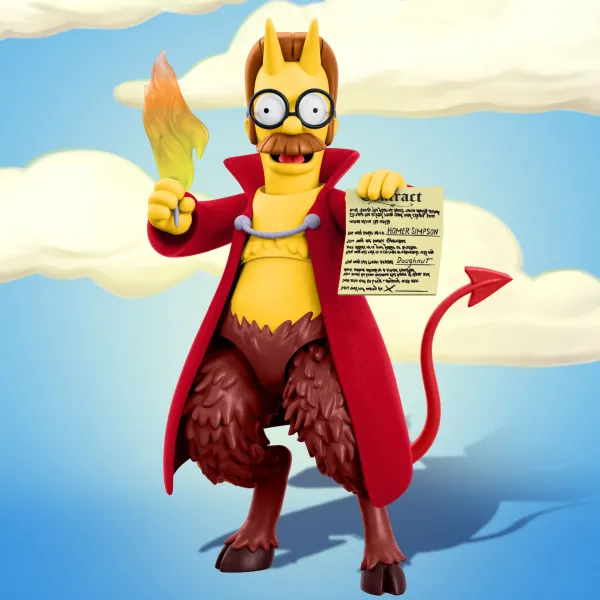 Super7 The Simpsons^The Simpsons Ultimates W4 - Devil Flanders