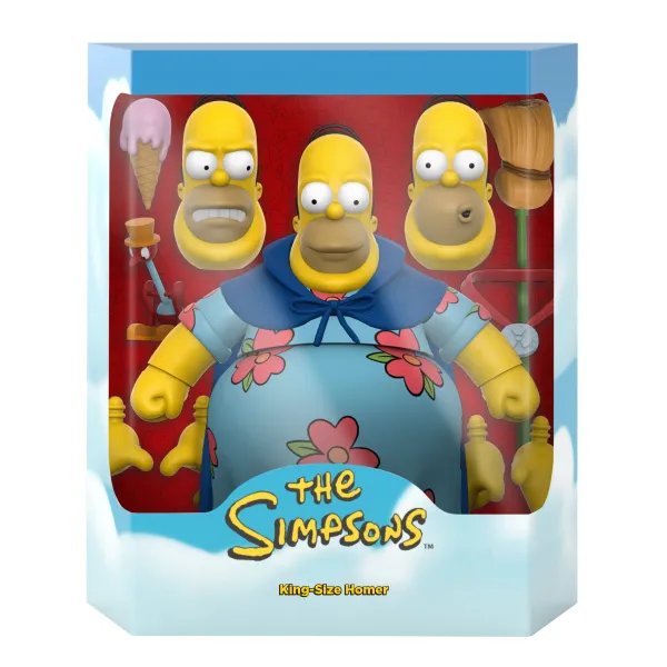 Super7 The Simpsons^The Simpsons Ultimates W4 - King-Size Homer