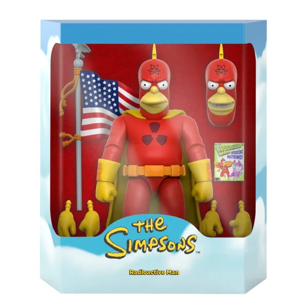 Super7 The Simpsons^The Simpsons Ultimates W4 - Radioactive Man