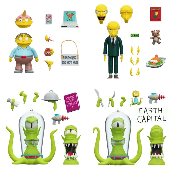 Super7 The Simpsons^The Simpsons Ultimates! Wave 3