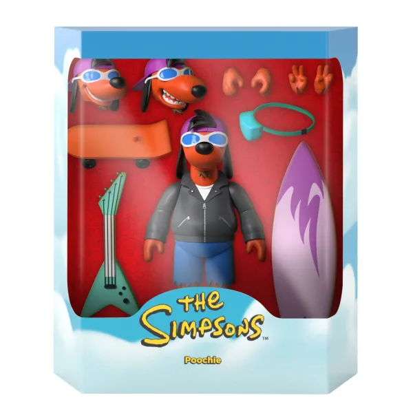 Super7 The Simpsons^The Simpsons Ultimates! Wave 1- Poochie
