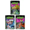 Super7 The Weirdest^The Weirdest Reaction Figures Wave 05 - Blood, Trashquatch & Zombeef (Rotten Rangers)