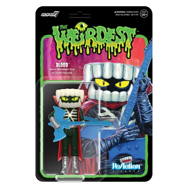 Super7 The Weirdest^The Weirdest Reaction Figureswave 1 - Bl D