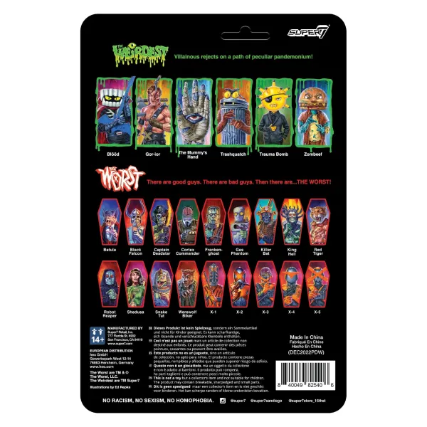 Super7 The Weirdest^The Weirdest Reaction W2 - Zombeef