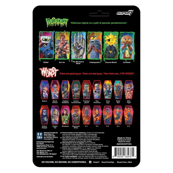 Super7 The Weirdest^The Weirdest Reaction Wave 03 - Bl D (Indigo To Hell)