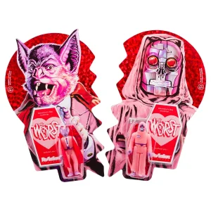 Super7 The Worst^The Worst - Valentine'S Day 2021 Reaction Figure 2-Pack - Batula And Robot Reaper