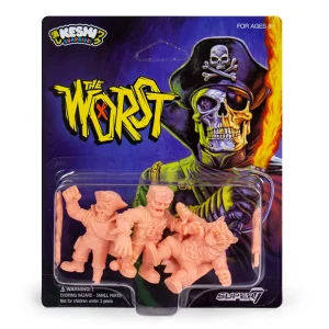 Super7 The Worst^The Worst Keshi Pack A - Red Tiger, Captain Deadstar, Frankenghost