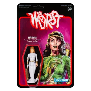 Super7 The Worst^The Worst Reaction Figure - Snake Shedusa (Color 3)