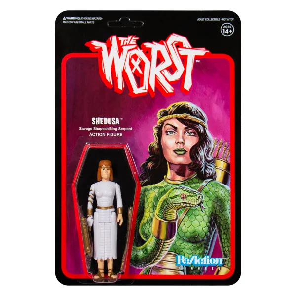 Super7 The Worst^The Worst Reaction Figure - Human Shedusa (Color 3)