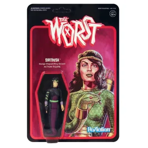 Super7 The Worst^The Worst Reaction Figure - Snake Shedusa (Color 2)
