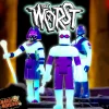 Super7 The Worst^The Worst Reaction Figures - Snake Tut, X-3 & Gas Phantom (Monster Glow)