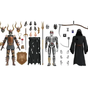 Super7 The Worst^The Worst Ultimates! Wave 2 - Black Falcon And Robot Reaper