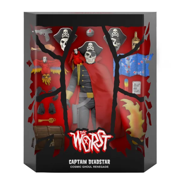 Super7 The Worst^The Worst Ultimates! Wave 1 - Captain Deadstar