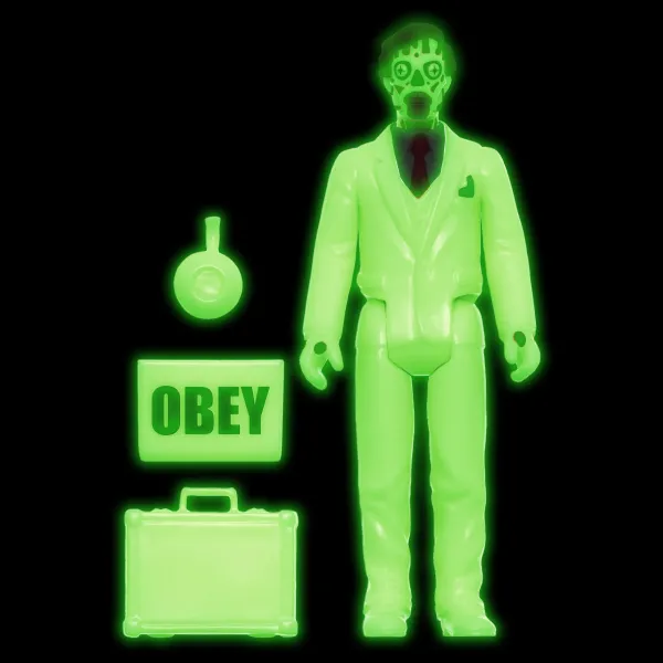 Super7 They Live^They Live Reaction Wave 2 - Male Ghoul (Glow)