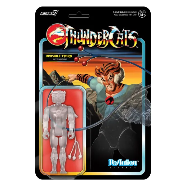 Super7 Thundercats^Thundercats Reaction Wave 5 - Tygra (Invisible)
