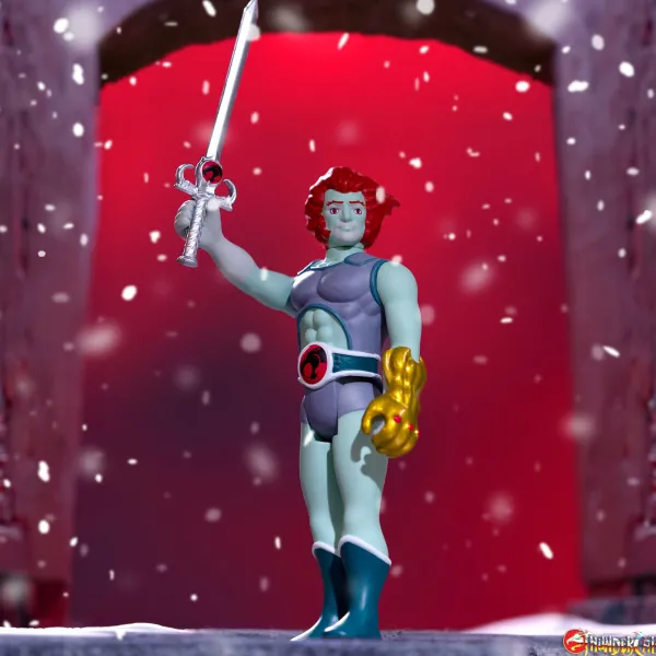 Super7 Thundercats^Thundercats Reaction Wave 5 - Hook Mountain Lion-O (Ice Thaw Color Change)