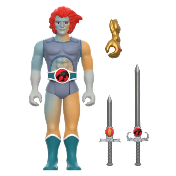 Super7 Thundercats^Thundercats Reaction Wave 5 - Hook Mountain Lion-O (Ice Thaw Color Change)