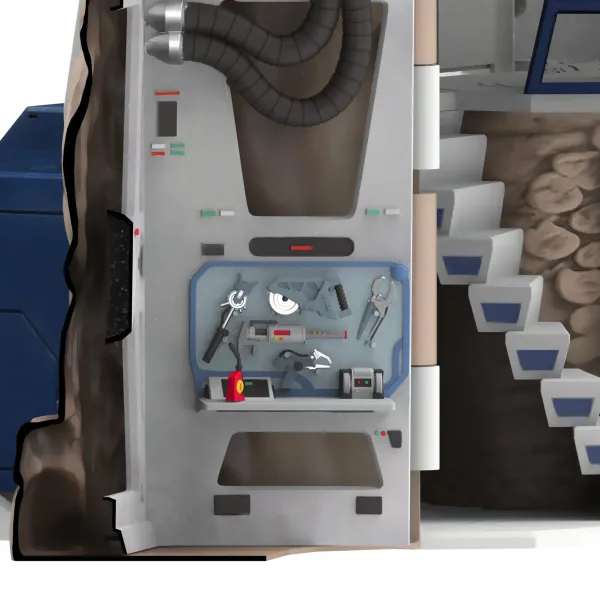 thundercats_ultimates_pla_8.webp Super7 Thundercats^Thundercats Ultimates! Playset- Cats' Lair