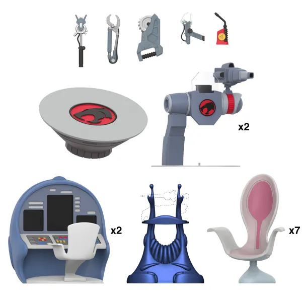 thundercats_ultimates_pla_9.webp Super7 Thundercats^Thundercats Ultimates! Playset- Cats' Lair
