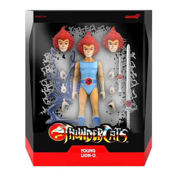 Super7 Thundercats^Thundercats Ultimates! Wave 10 - Snarfer, Quick Pick, Young Lion-O & Mumm-Ra (Dream Master)