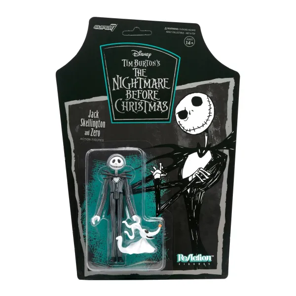 Super7 Disney^Tim Burton'S The Nightmare Before Christmas Reaction Figures Wave 1 - Jack Skellington