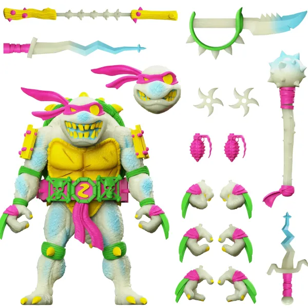 Super7 Teenage Mutant Ninja Turtles^Tmnt Ultimates! - Slash (Glow) [S7 Exclusive]