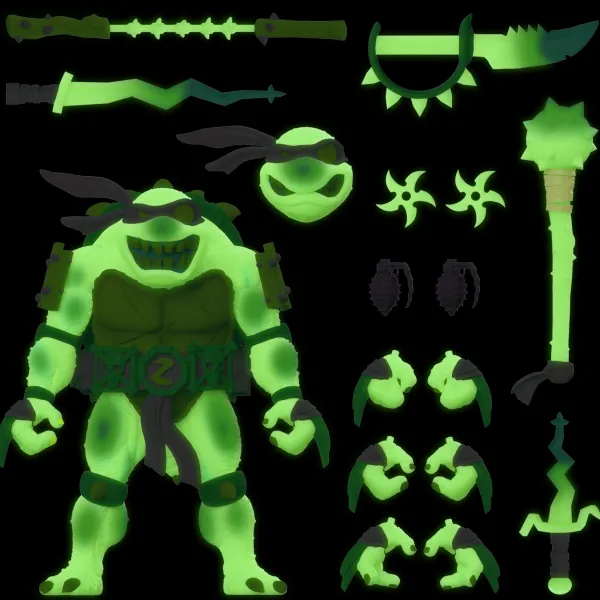 Super7 Teenage Mutant Ninja Turtles^Tmnt Ultimates! - Slash (Glow) [S7 Exclusive]