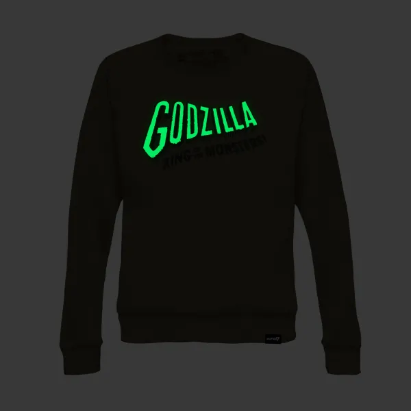 Super7 Godzilla^Toho Crewneck Sweatshirt - Godzilla King Of Monsters