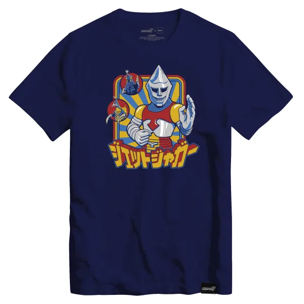 Super7 Godzilla^Toho Jet Jaguar Retro T-Shirt