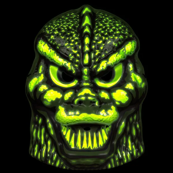 Super7 Godzilla^Toho Mask W1 - Godzilla (Glow)