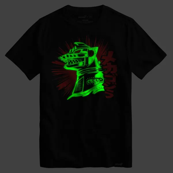 Super7 Godzilla^Toho Mechagodzilla Glow Cardback Art T-Shirt