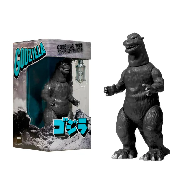 Super7 Godzilla^Toho Reaction - Godzilla '54 (Silver Screen W/ Oxygen Bomb)[Nycc 2022]