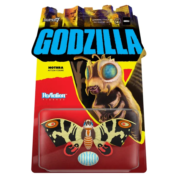 Super7 Godzilla^Toho Reaction Figure Wave 1 - Mothra