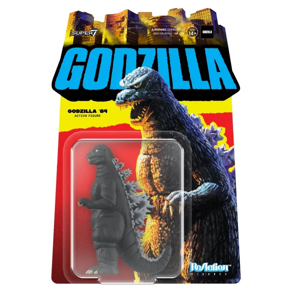 Super7 Godzilla^Toho Reaction Figure Wave 2 - Godzilla '84 (Four Toes)