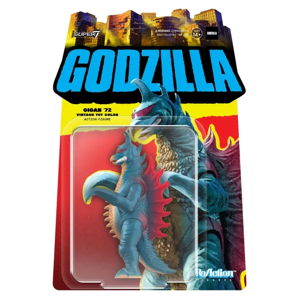 Super7 Godzilla^Toho Reaction Figures - Gigan (Toy Recolor)
