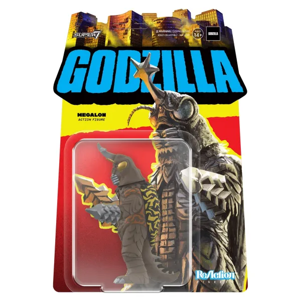 Super7 Godzilla^Toho Reaction Figures Wave 03 - Megalon